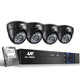 UL-Tech Indoor CCTV Security System 4CH DVR 4 Cameras 2TB Hard Drive