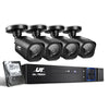 UL-Tech CCTV Security System 4CH DVR 4 Cameras 2TB Hard Drive