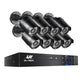 UL-Tech CCTV Security System 8CH DVR 8 Cameras