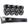 UL-Tech Indoor CCTV Security System 8CH DVR 8 Cameras 1TB Hard Drive