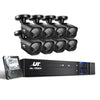 UL-Tech CCTV Security System 8CH DVR 8 Cameras 2TB Hard Drive