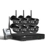 UL-Tech Wireless CCTV Security System 8CH NVR 3MP 6 Bullet Cameras 2TB