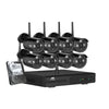 UL-Tech Wireless CCTV Security System 8CH NVR 3MP 8 Bullet Cameras 4TB