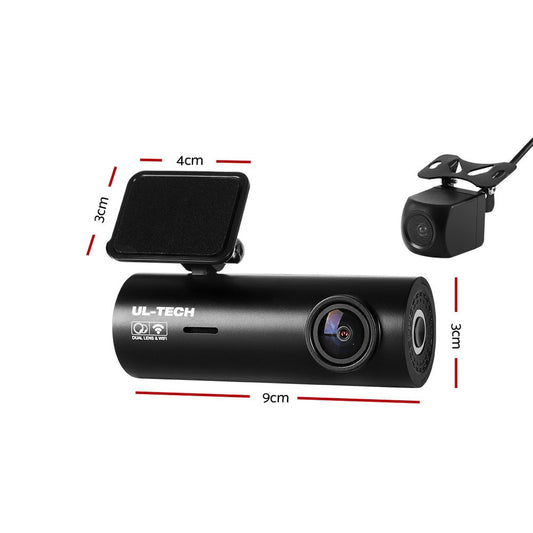 UL-tech 4K Dash Camera with 64GB Card