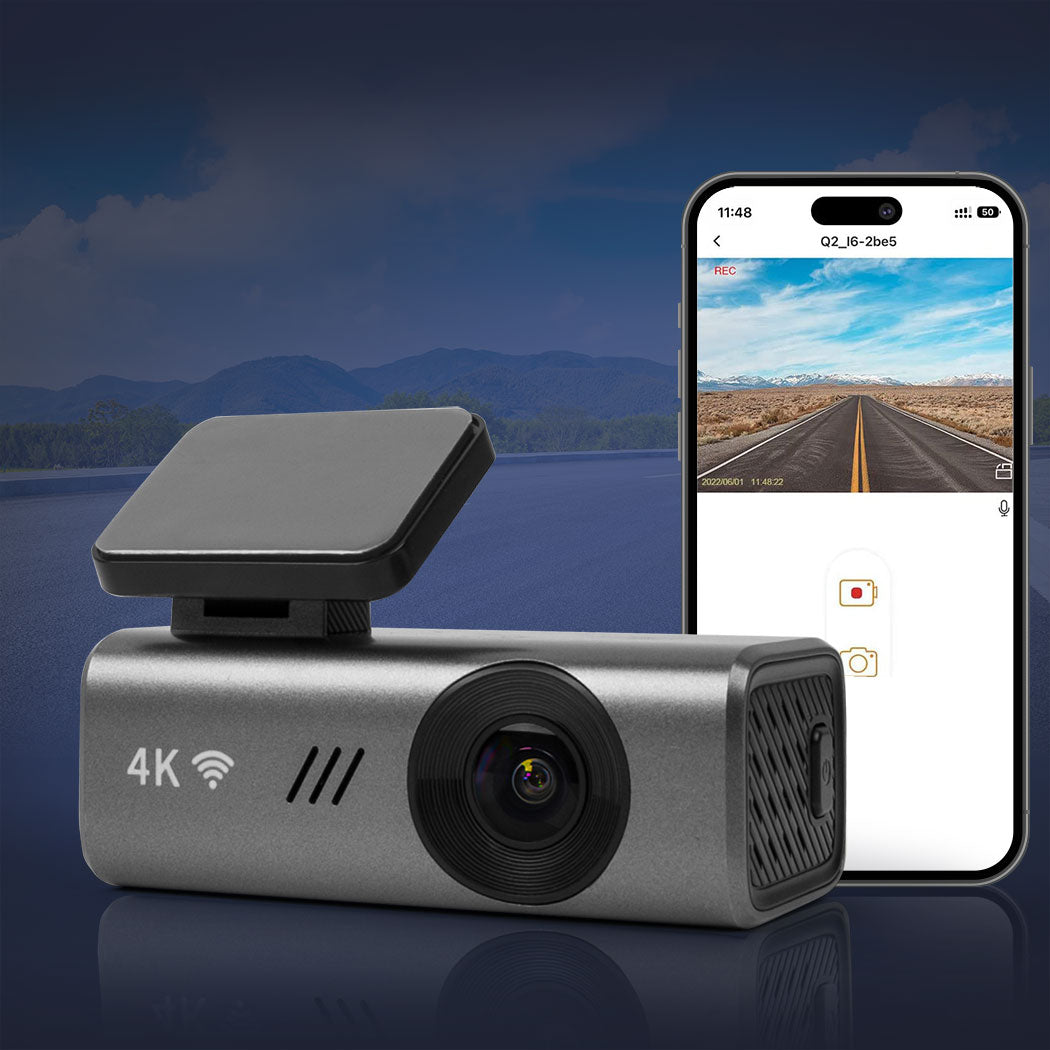 Dash Camera 4K Wifi Car Recorder Voice-1809082345949630470