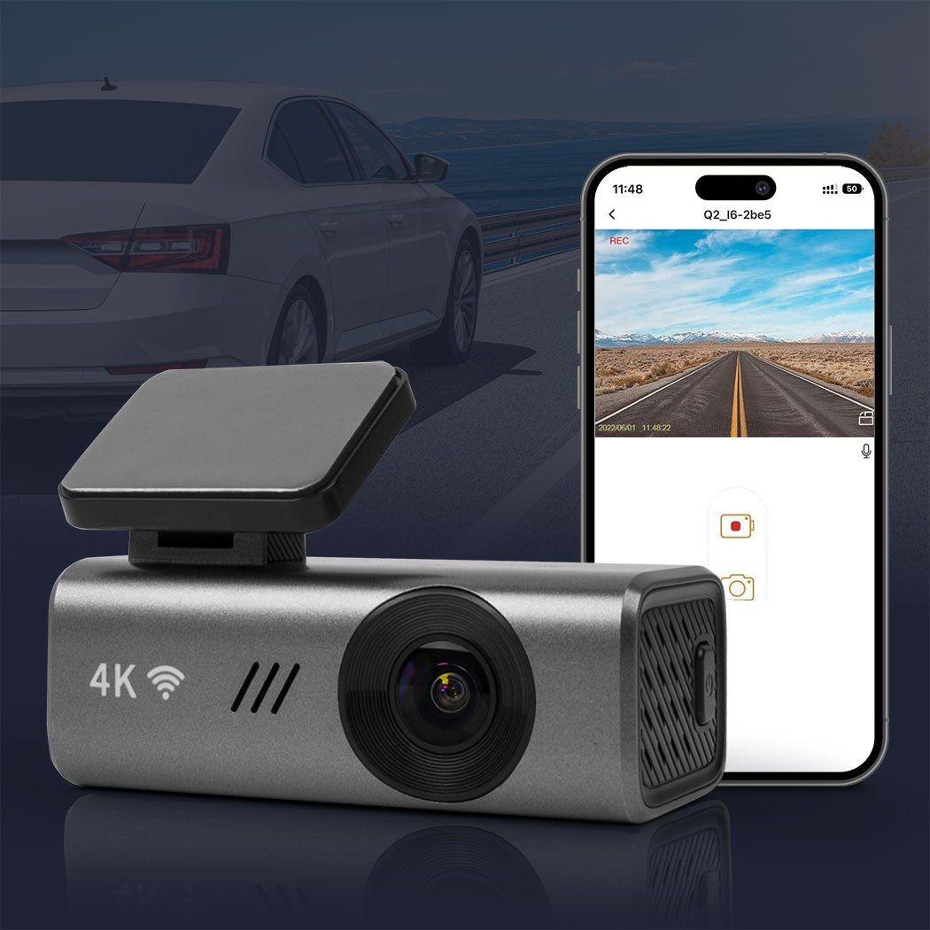 Dash Camera 4K Wifi Car Recorder Voice-1809082345949630471