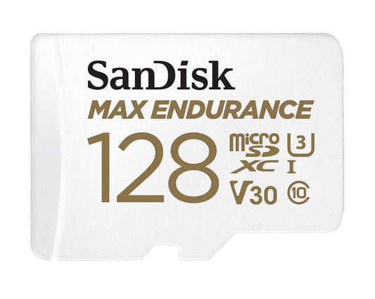 SANDISK 128GB MAX High Endurance microSDHC Card