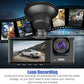 1080P Dash Camera WiFi 3 Way Cams with 32GB Card