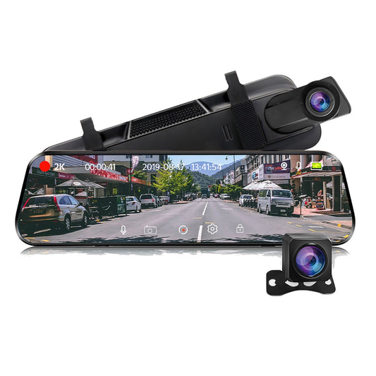 2k Wifi 10" Touch Screen Dash Cam with 32GB Card