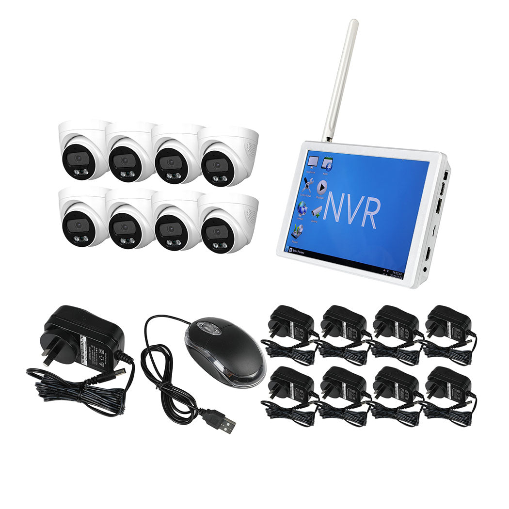 Wireless Security Camera System Set Round-1809082465915113472