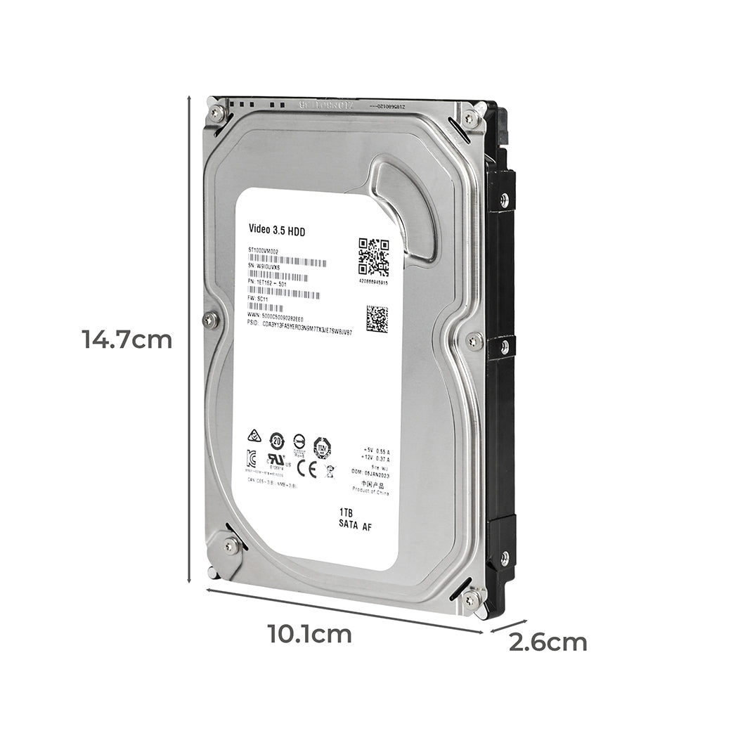 Kvenland 1TB Hard Drive For Security-1809082466334543874